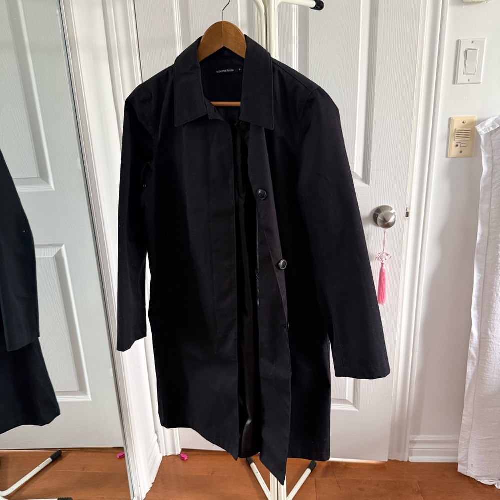 Night Blue Trench Coat / Rain coat